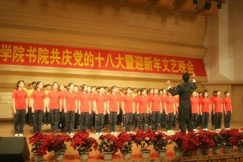 四大书院:精湛才艺献礼十八大 缤纷晚会喜迎新一年