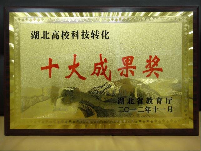 武汉工程大学一科研成果荣获湖北高校科技转化十大成果奖