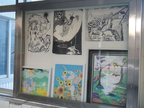 (图文)安徽工业大学工商学院举行2011级艺术设计专业学生装饰艺术作品汇报展