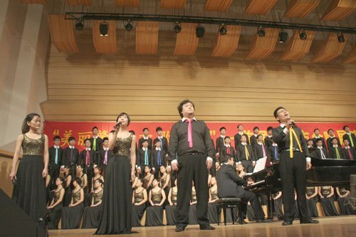 市合唱展演唱响陈熹音乐厅 各界欢歌喜迎新年