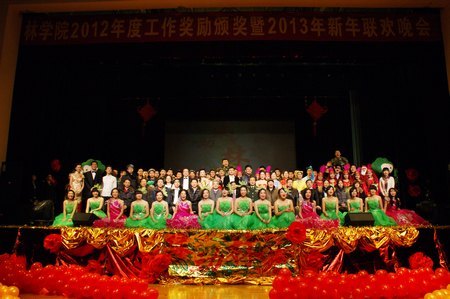 喜迎新年9:“绿动林苑”联欢晚会绽放光彩