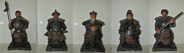 钱正财雕塑工作室作品展开展