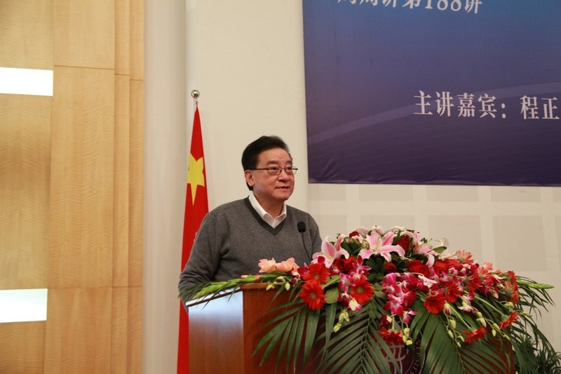 东华大学杰出校友、美国工程院院士程正迪教授再次做客“周周讲” 与母校师生分享科学与人生经历