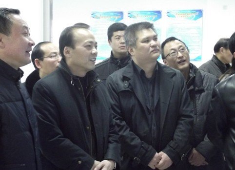 马鞍山市市委副书记訾金雷等领导来河海大学文天学院大学生创业超市视察指导工作