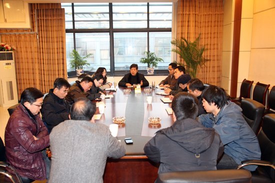 学院召开2012年度示范课总结会