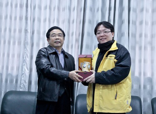 香港学生交流团到广西师范学院交流访问