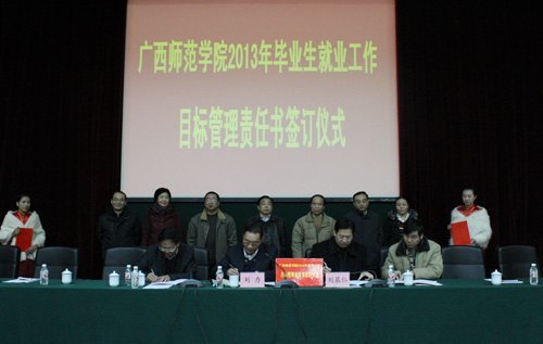 2012年毕业生就业工作总结表彰大会暨2013年毕业生就业工作动员大会召开