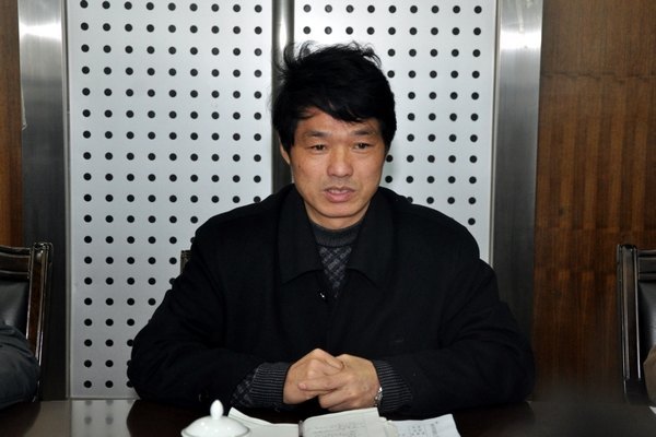 市综治办检查小组来三明学院检查综治工作