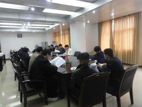 李润主持召开学校教学质量年度报告工作布置会