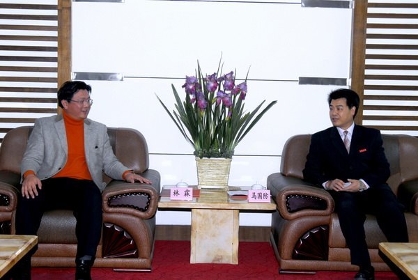 马国防刘健会见台湾暨南国际大学客人