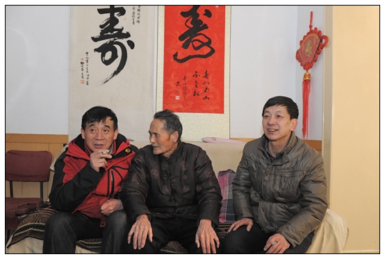 李大公副书记春节来临之际慰问老同志