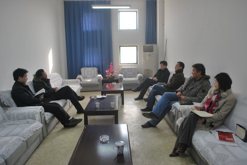 教务处领导到经政学院进行教学工作调研