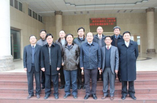 校领导到商贸学院考察指导工作