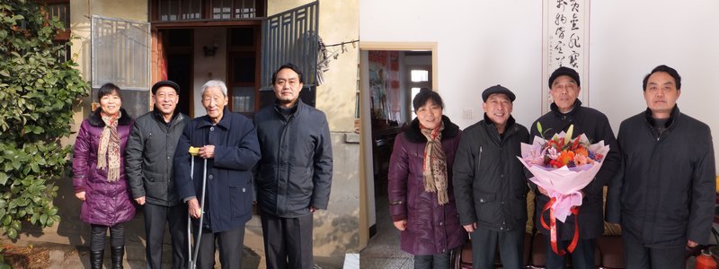 皖西学院校领导春节前夕慰问离退休老干部