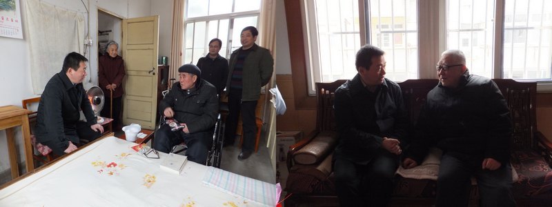 皖西学院校领导春节前夕慰问离退休老干部