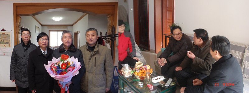 皖西学院校领导春节前夕慰问离退休老干部