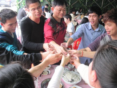 惠州学院举办2013年春节留校学生团拜会