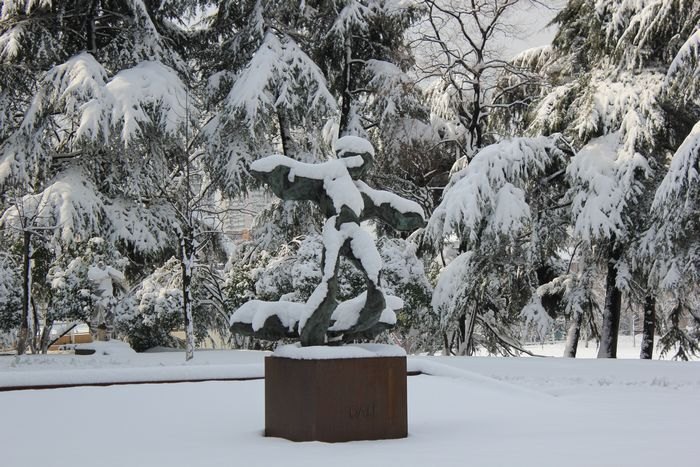 ��ͼ�ı�����ѩ������