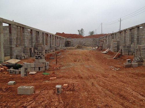 五合新校区一期工程建设稳步推进