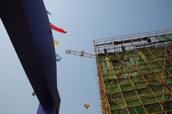 第二校区一期工程建设进展顺利【组图】