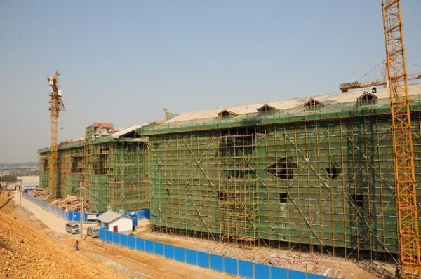 第二校区一期工程建设进展顺利【组图】