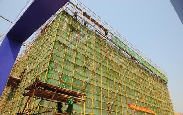 第二校区一期工程建设进展顺利【组图】