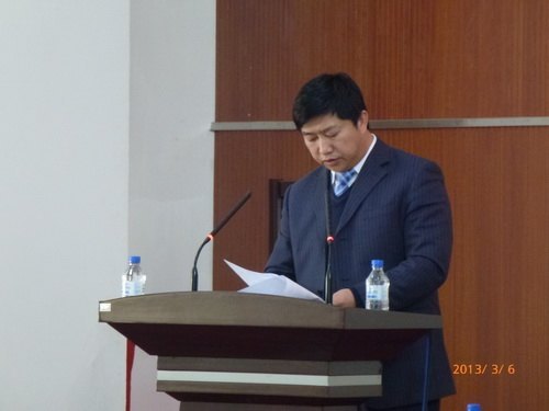 第一届教职工暨工会会员代表大会第五次会议隆重召开第一届教职工暨工会会员代表大会第五次会议隆重召开