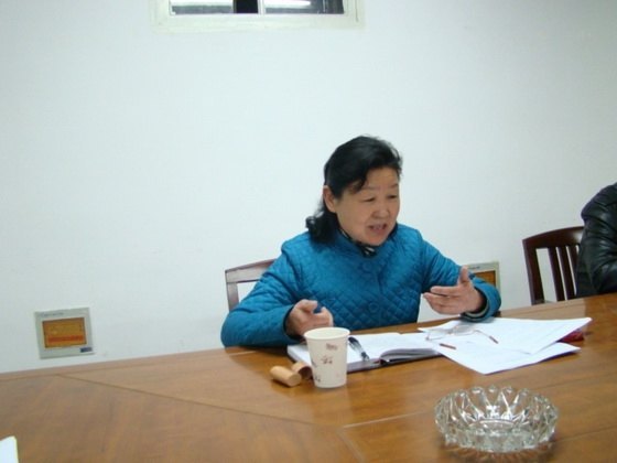 校领导到文化与传媒学院调研