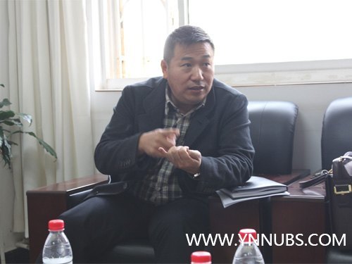 省教育卫生科研工会莅临云南师范大学商学院考察调研