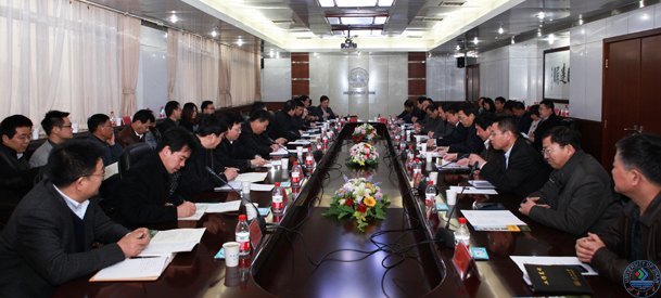 山东轻工业学院党委书记徐同文一行来访