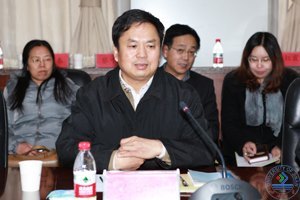 山东轻工业学院党委书记徐同文一行来访