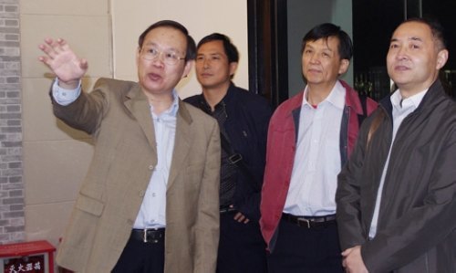 广东警官学院夏蔚副院长到惠州学院交流