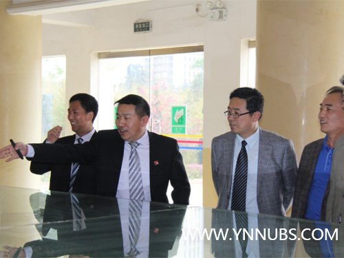 韩国首尔江西区议会代表团莅临云南师范大学商学院参观考察