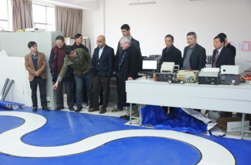 美国沙漠研究院校长Stephen Wells一行来河海大学文天学院考察访问