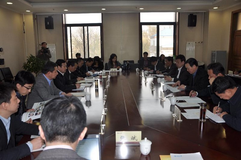 省委副书记金道铭一行莅临中北大学考察调研