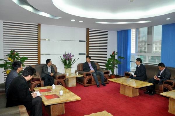 市编办领导来三明学院现场办公