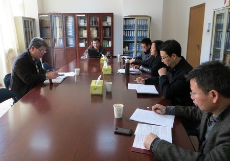 张辉副校长出席经贸学院班子民主生活会