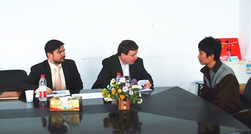 2013年中捷国际合作项目(金融学)学生出国入学考试顺利完成