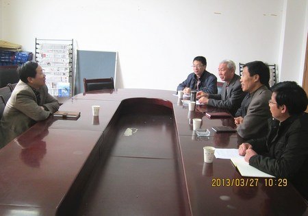 冯尚申副校长出席机械学院班子民主生活会