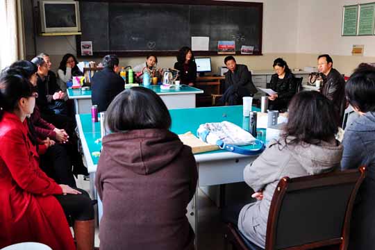 副院长李长萍参加物电学院师德师风动员大会