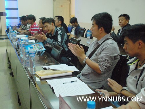 “特步中国大学生五人制足球联赛”云南赛区联席会在云南师范大学商学院召开