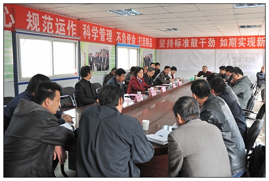 纪委书记南志珍赴新校区建设工地调研