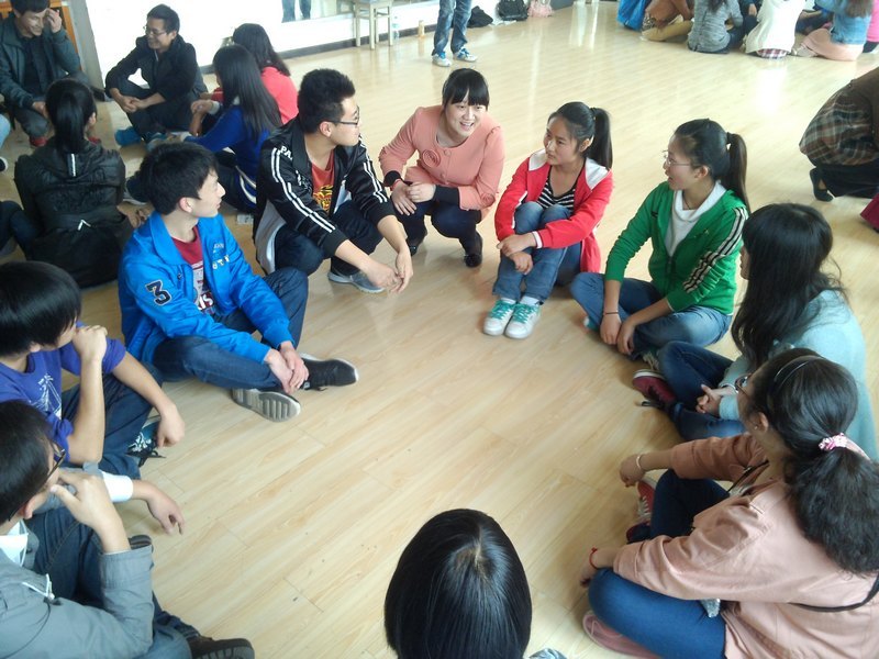 三峡大学科技学院开设第十七期团校团体辅导课