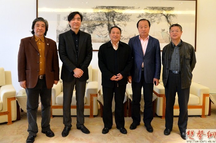 校领导会见凤凰卫视中文台台长王纪言一行