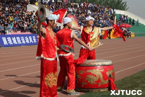 西安交通大学城市学院第五届运动会隆重开幕