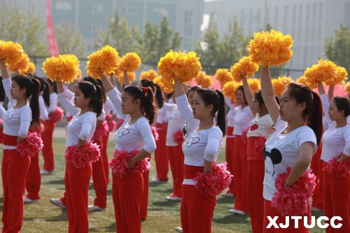 西安交通大学城市学院第五届运动会隆重开幕