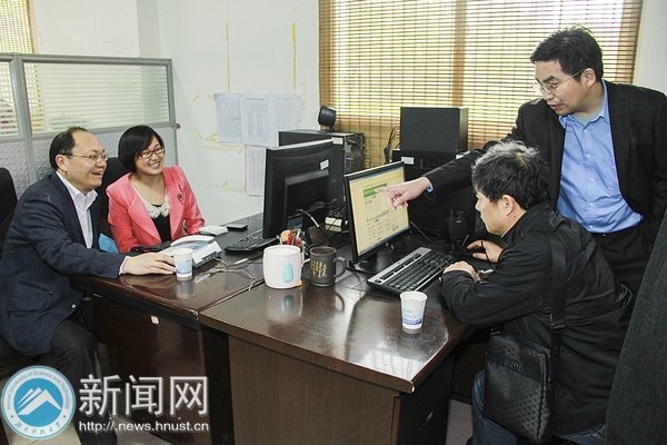 全国高校就业总结宣传工作现场调研专家组来湖南科技大学考察