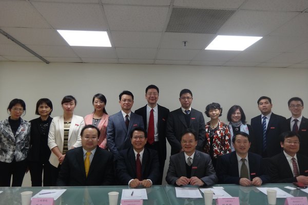 闽台高校应用型本科教材编写组参访德明财经科技大学