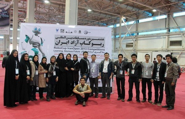 常州工学院获2013年伊朗机器人公开赛3D仿真第五名