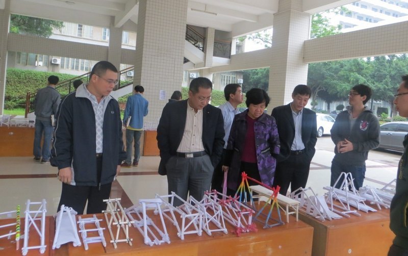 机电工程学院成功举办第五届纸桥设计大赛